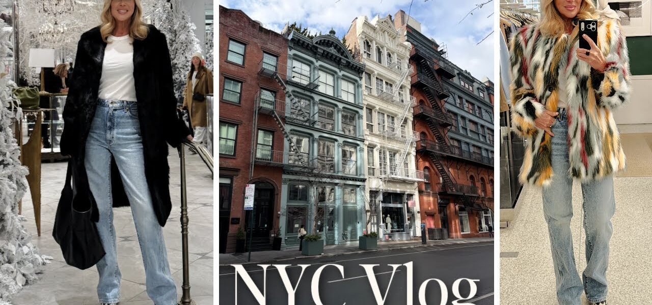 NYC Vlog | What I Ate, Wore & Bought + Thoughts on Aging 💫🖤