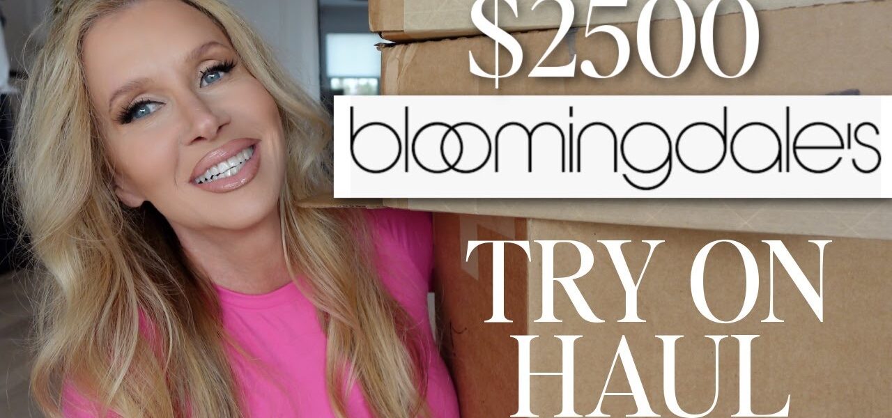 $2500 Bloomingdale’s Unboxing | 2024 Spring Dresses Pam/Redone Jeans