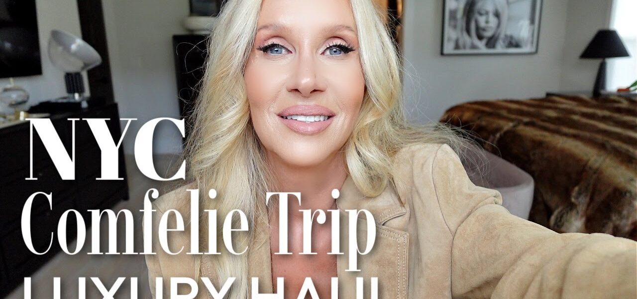 🍎 NYC Trip 🚕 With Comfelie Fashion Show | Meet and Greet | LUXURY HAUL