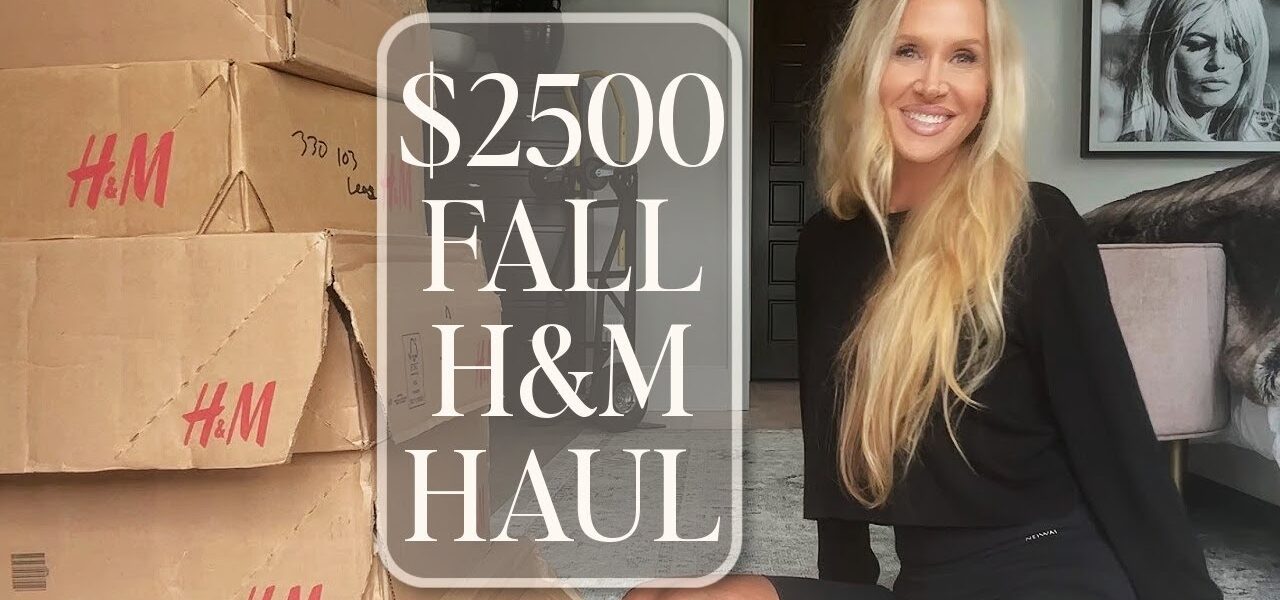 HUGE H&M FALL UNBOXING & TRY ON (I Spent $2500 So YOU Don’t Have To)