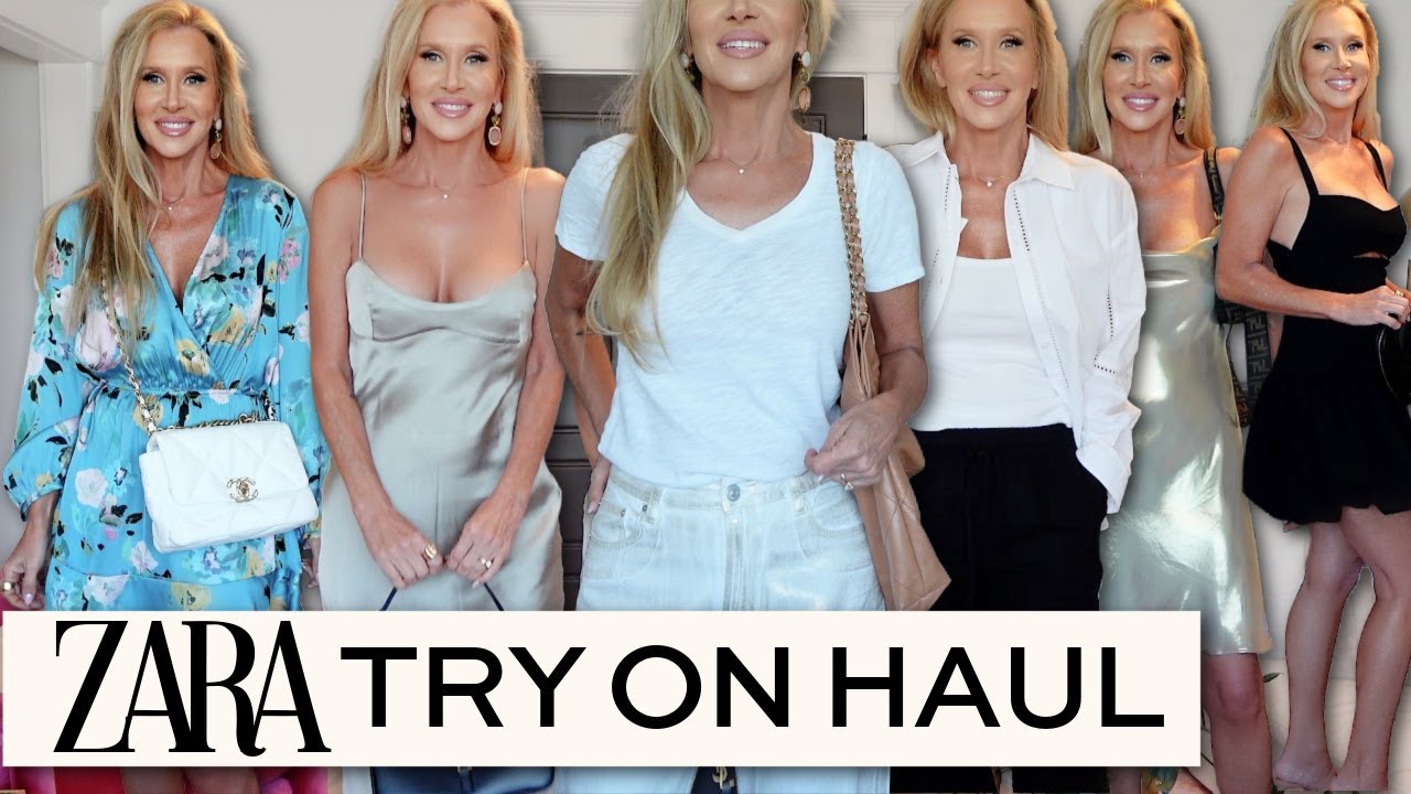 Zara Spring Try On Haul яжл Spring Style 2024 яжл Lisalisad1