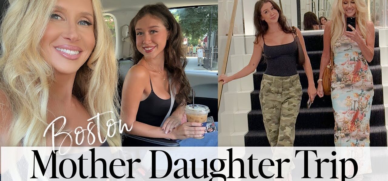 Mother Daughter Shopping Trip To Boston | Luxury Haul