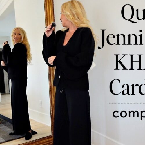 Friday Haul | High End Cardigan Comparison ❤️ Jenni Kayne Khaite & Quince Cashmere