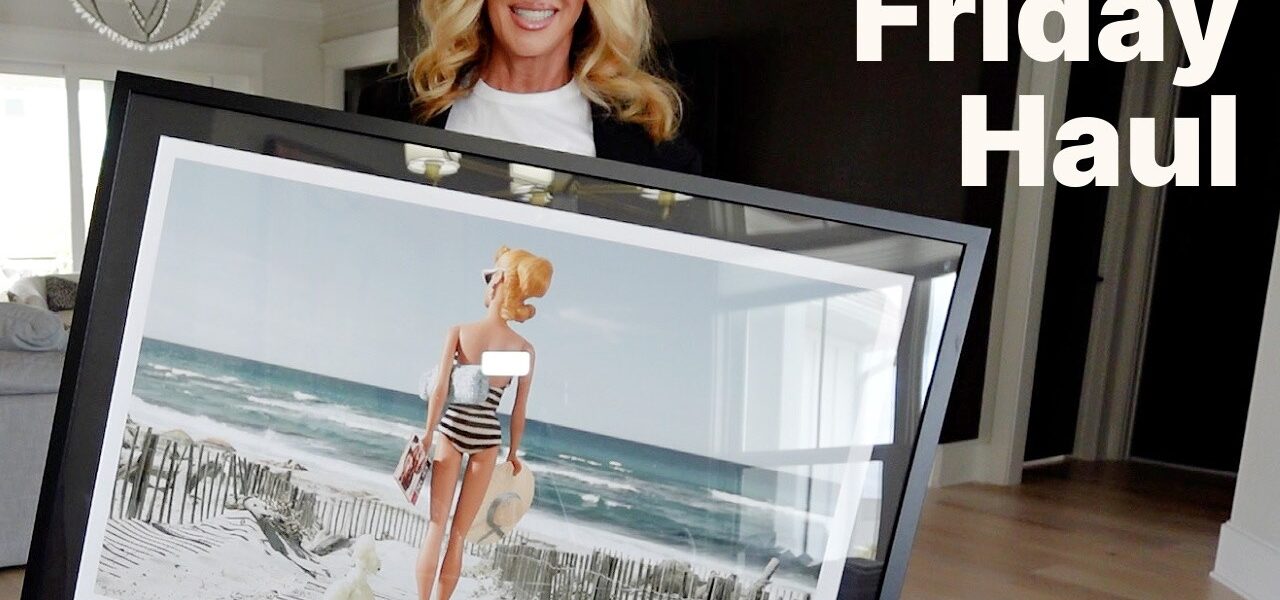 Friday Haul | New ART for my Home ✨ Beauty & Spring Fashion Unboxing